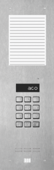 Panel domofonowy  (Centrala Slave), do instalacji cyfrowych do 1020 lokali,  ACO
